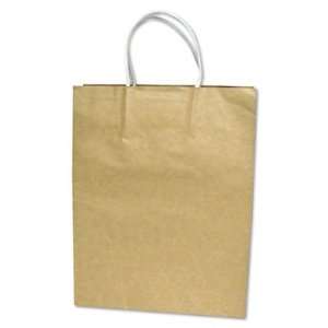 COSCO Premium Small Brown Paper Shopping Bag, 50/Box 