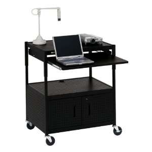  MBT Antimicrobial ECILS3 Multimedia Cart with Cabinet 