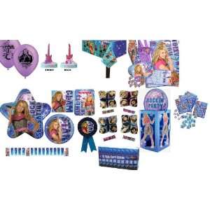  Ultimate Hannah Montana Party Kit  Includes Plates,table 
