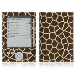 Sony Reader Pocket Edition PRS 300 Vinyl Decal Skin   Giraffe Print