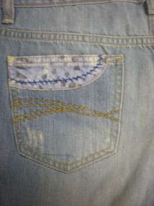 NWT Old Navy Ultra Low Waist Blue Denim Jean Shorts 10  