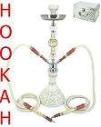 26 White Hookah Pipe Case Hooka Smoke Pipes Shisha Nargila Huka Glass 