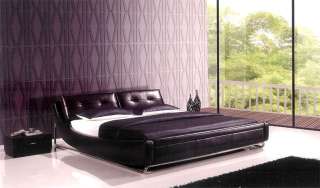 3pc Modern Queen Leather Bedroom Set #AM B8213 Q  
