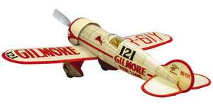 Red Lion Racer Gilmore #402 Dumas Balsa Wood Model Airplane Kit  