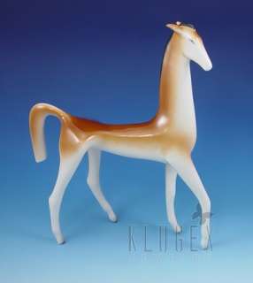 Vintage Hollohaza Deco Horse Figurine  