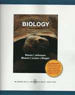Biology by Peter H. Raven, 9th International Edition 9780077350024 