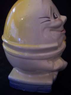 AMERICAN BISQUE HUMPTY DUMPTY SITTING WALL BANK #A2493  