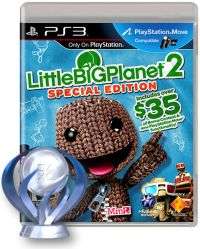 PS3 Platinum Trophy Service   LittleBigPlanet 2 100% (incl Move 