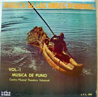   vol 1 musica de puno label sono radio records format 33 rpm 12 lp