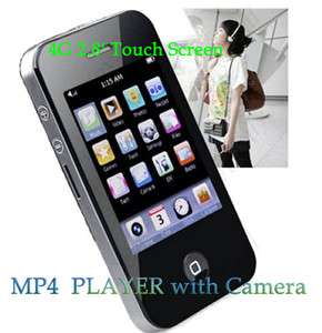   Touch Screen  MP4 Player Built in Speaker MicroSD Camera B  