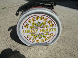 Beatles Sgt Peppers Lonely Hearts Club Band Kick Drum Tin  