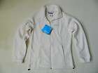 NEW Columbia Womens Zipper June Lake Fleece Cream Jacket Small
