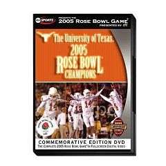 2005 ROSE BOWL TEXAS LONGHORNS SEALED GAME DVD  
