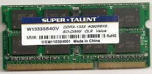 4GB HP Elitebook 8440P / 8560P Notebook DDR3 Ram Memory Upgrade  