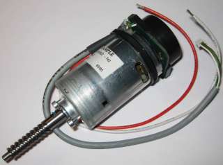 Johnson Electric 36V Motor + Encoder w/ Removable Worm  