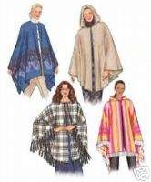 New Misses Poncho Pattern L/XL Butterick 3975 OOP  