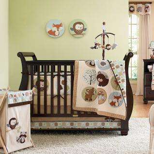 Forest Friends 4 Piece Baby Crib Bedding Set by Carters 789887511464 