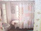 Shabby n Chic Cottage CHENILLE PINK ROSES & ROSEBUDS PA