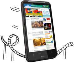    Nokia Handy Ohne Vertrag   HTC Desire HD Smartphone (10,9 