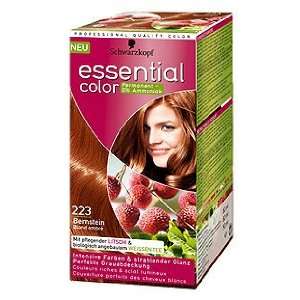Schwarzkopf Essential Color Haarfarbe Bernstein 223  