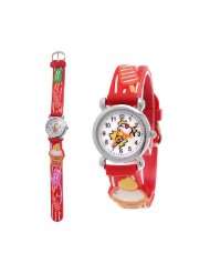 Trendige Kinderuhr,Jungen/Mäd Kunststoff Armband Uhr mit Eis 