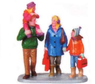 2009 Lemax Lands End Family Shopping Village Figurine  