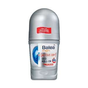 Balea Men Deo Roll on Active Dry, 2er Pack (2 x 50 ml)  