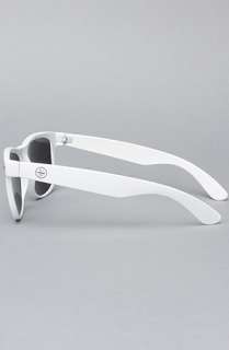 All Day The 55mm Wayfarer Sunglasses in White  Karmaloop   Global 