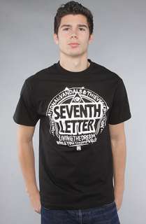 7th Letter The Living The Dream Tee in Black  Karmaloop   Global 