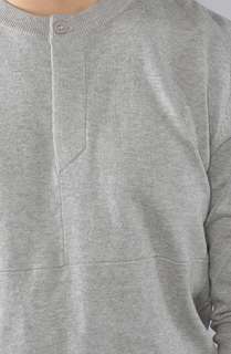 SLVDR The Downing Sweater in Grey  Karmaloop   Global Concrete 