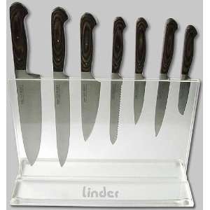 Linder Gourmet Kochmesser Küchenmesser Set 7 Messer  