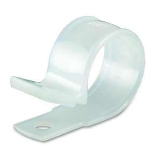 In. x 3/4 In. 6Pack One Hole Plastic Cable Clamp, Gardner Bender 