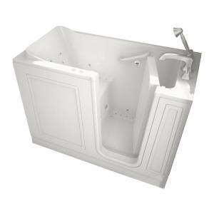 American Standard 4.25 Ft. Right Hand Drain Walk in Combo Tub in White 
