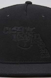 Crooks and Castles The Snub Text Trucker Hat in Black  Karmaloop 