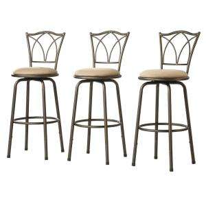 Home Decorators Collection 24 29 in. H Double Cross Back Bar Stools 