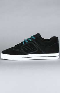 Emerica The Reynolds 3 Sneaker in Black White Green  Karmaloop 