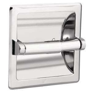 MOEN Recessed Toilet Tissue Holder in Chrome With Matching Roller 2575 