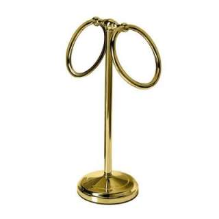 Gatco Countertop Towel Holder in Polished Brass 1454 