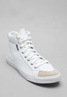 POINTER Soma 2 Canvas/Leather Shoes in White  