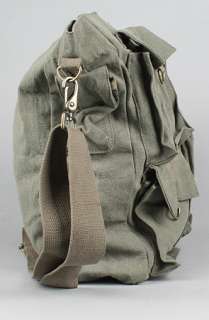 Rothco The Vintage MultiPocket Shoulder Bag in Olive Drab  Karmaloop 