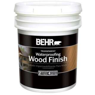 BEHR 5 Gallon Cedar Naturaltone Waterproofing Wood Finish 40105 at The 