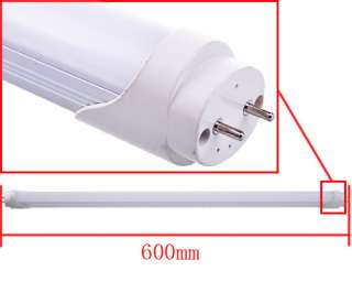 T8 G13 60CM Pure White 108 LED SMD Fluorescent Tube Light Bar 8W New 