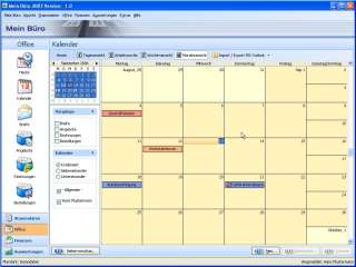 Terminkalender für jeden Mitarbeiter und mit Outlook Anbindung