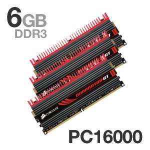 Corsair CMT6GX3M3A2000C8 Dominator GT Triple Channel 6144MB PC16000 