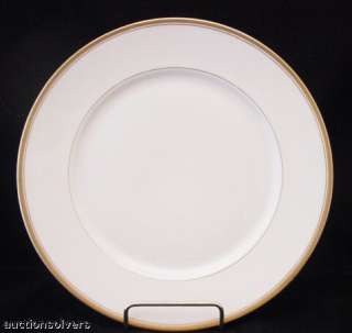 Antique Warwick China White Gold Trim Salad Plate (S)  