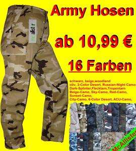 Mc Allister Army Bw Hosen Feldhose Kampfhose Rangerhose  