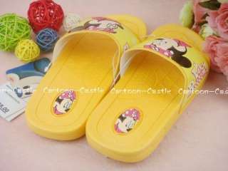 Minnie Mouse Shoes Sandals Slippers Yellow 16545  
