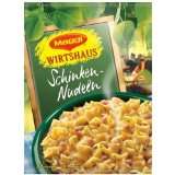 Maggi Wirtshaus Schinken Nudeln, 12er Pack (12 x 173 g Beutel)