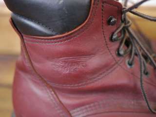 Vintage RED WING Leather Work Model 202 BOOTS Mens USA Made 11 44.5 