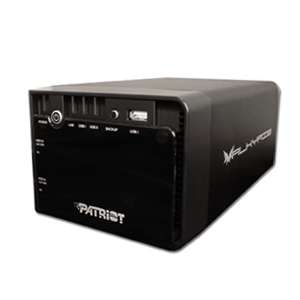 Patriot PCNASVK35S2 Valkyrie NAS Enclosure   2 Bay 3.5 SATA to USB 2.0 